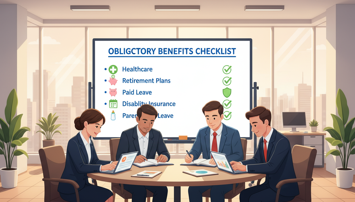 benefícios trabalhistas obrigatórios por lei