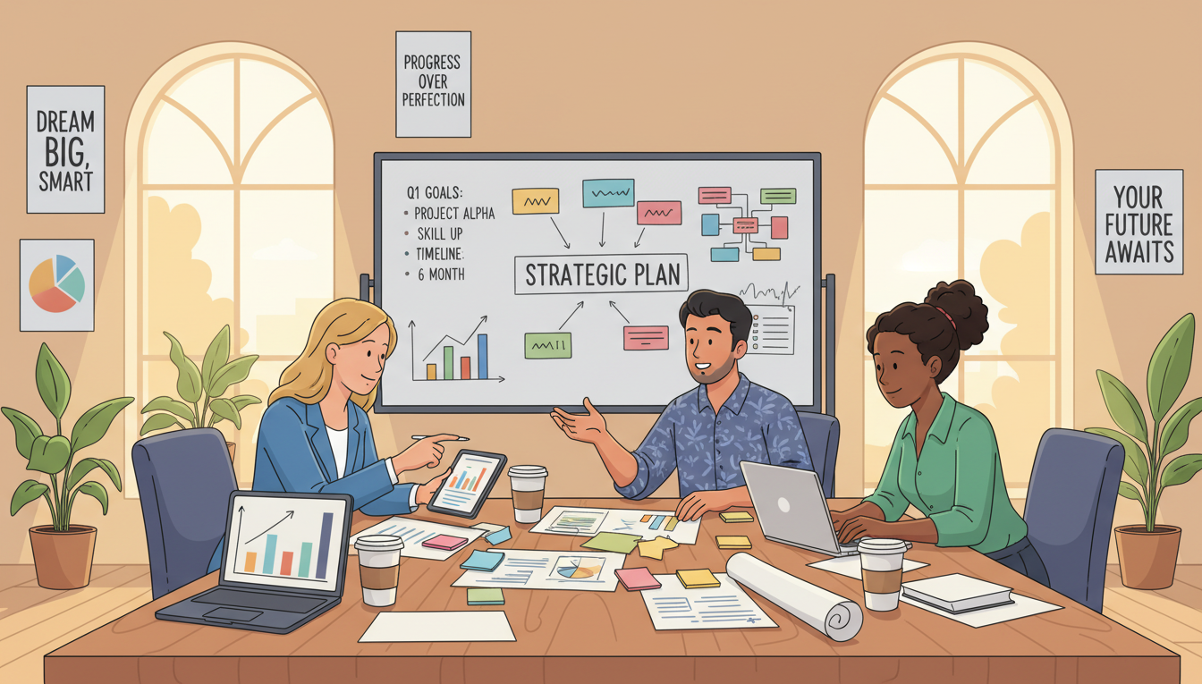 como definir metas de carreira profissional