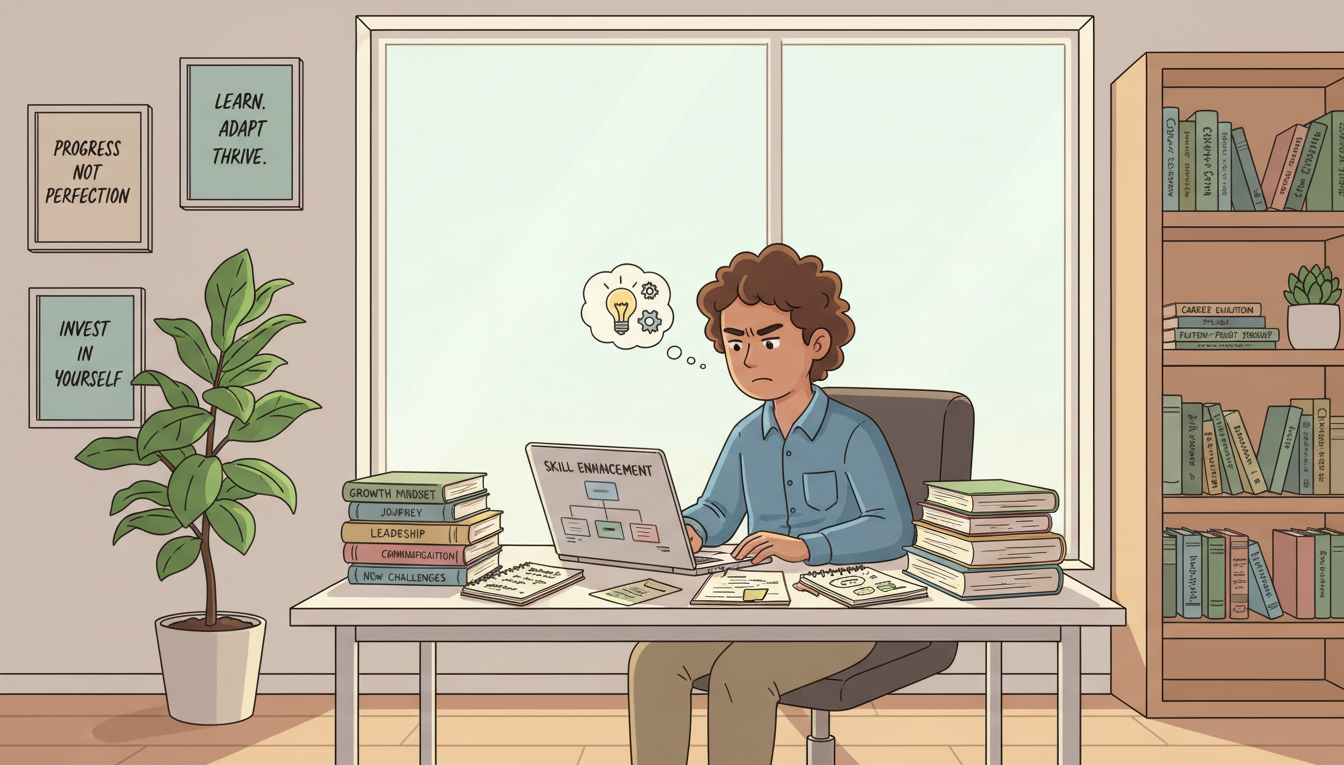 crescimento profissional sem promoção imediata