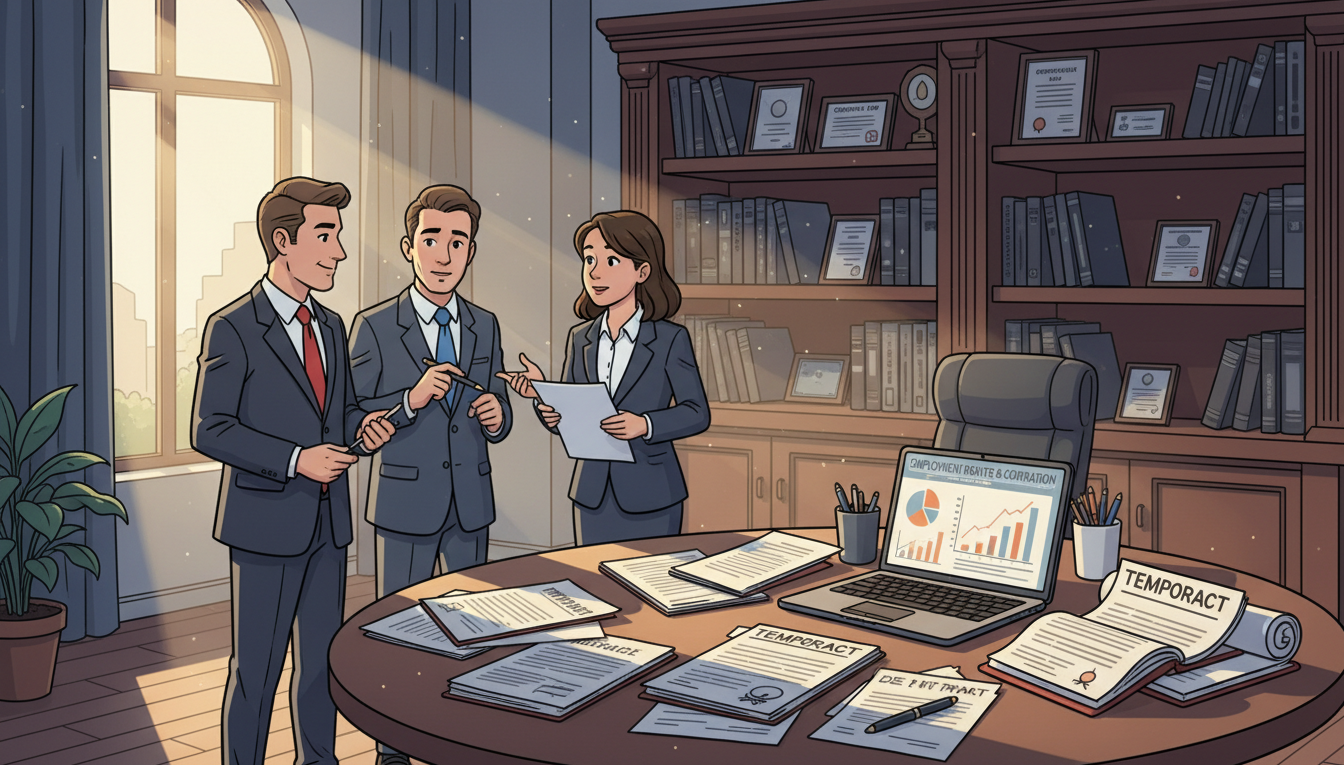 direitos em contrato temporário de trabalho