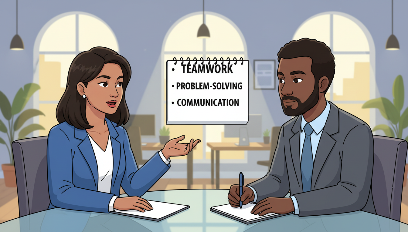 entrevista por competência exemplos práticos