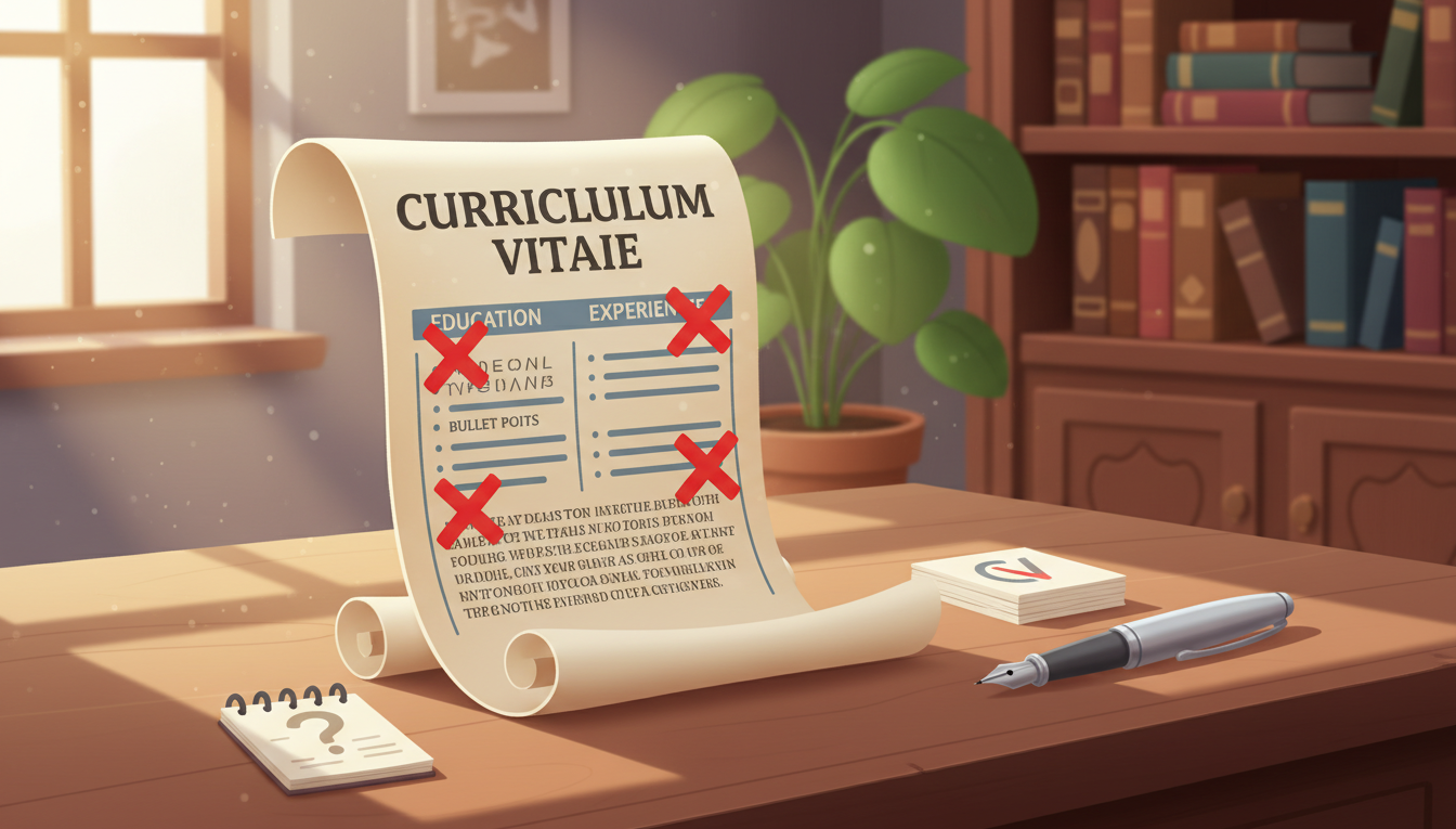 erros comuns em currículo profissional brasileiro